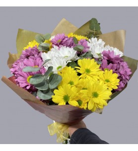 Şık Kasımpatı Buketi