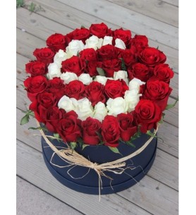 kutuda  harf güller 