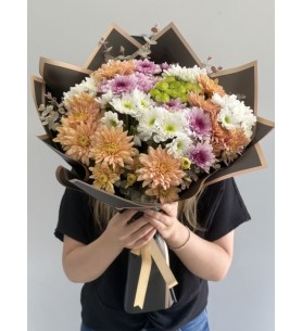Karışık Papatya Buketi